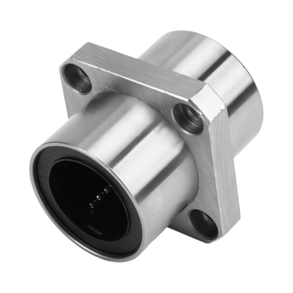 Standard Linear Bearing With Square Flange And Central Mounting Holes