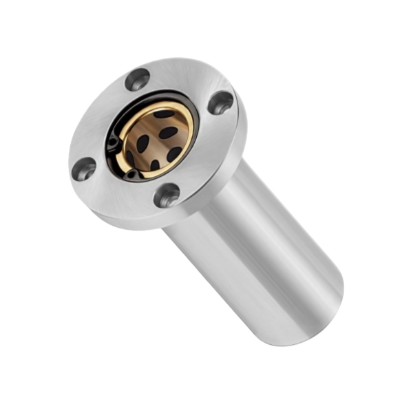 Extended Round Flange With Steel Exterior And Copper Interior.