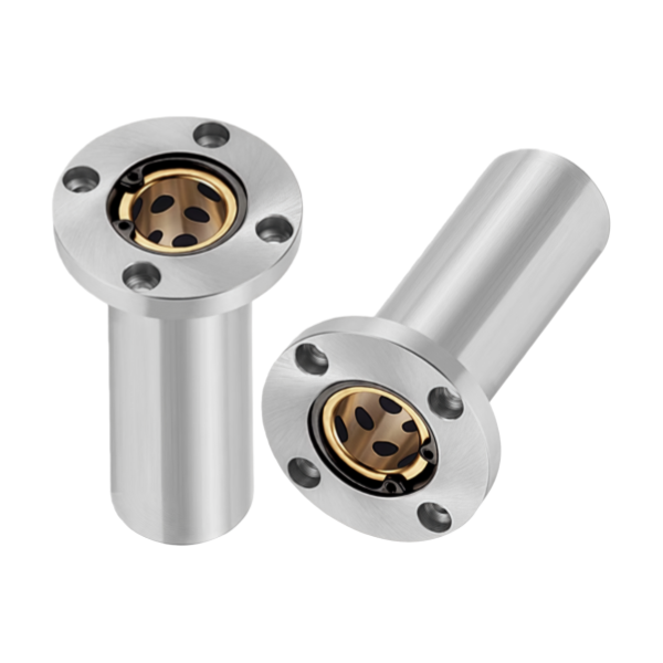 Extended Round Flange With Steel Exterior And Copper Interior.